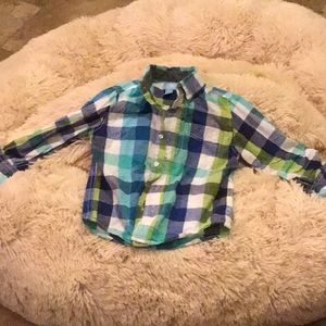 Babies Size 4 Long-Sleeved Button-Up Shirt